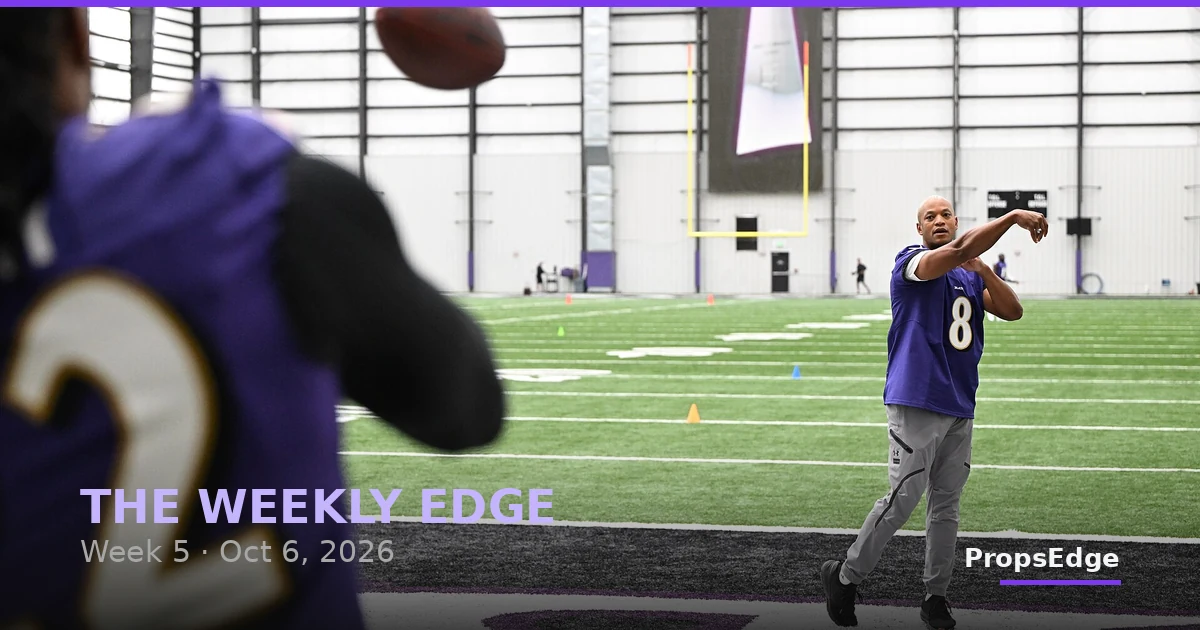 Cover Image for The Weekly Edge: Week 5 Free NFL Picks